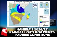Namibia faces below-normal rainfall outlook