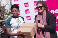 Nkululeko, Nosi wins Ngwenya Mountain Trail Run