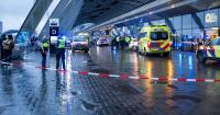 Amsterdam stabbing horror as three knifed outside major train station