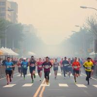 Air Pollution Slows Marathon Runners, Study of 2.7 Million Finishers Shows