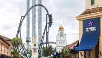 Man, 49, seriously injured after ‘emergency’ on 147ft rollercoaster in Madrid as thrillseeker airlifted to hospital