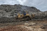 Guinea's president visits district hit by landfill disaster