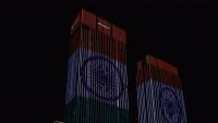 Tashkent's Hilton in tricolour hues welcomes PM Modi on 4th visit
