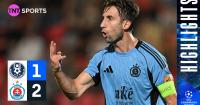 Highlights: Slovan Bratislava strike in extra time to claim play-off win over Celje