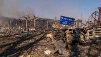 Russia targets Ukraine ammunition warehouse in deadliest strike this year