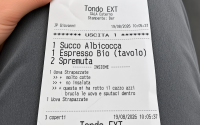 Tourist discovers vile message on restaurant receipt after ordering breakfast