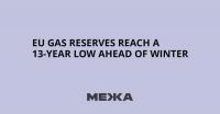 EU Gas Reserves Reach a 13-Year Low Ahead of Winter