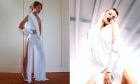 Kylie Minogue, 58, shares throwback snaps in her iconic Can't Get You Out Of My Head jumpsuit 25 years on as it reaches a billion streams on Spotify