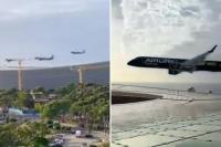 Jets leave onlookers horified as they nearly hit roof of South African stadium during pre-game flyover: ‘Could’ve been catastrophic’