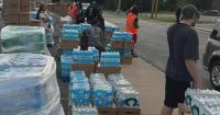 2 Texas-based churches hold storm relief giveaway for residents in Gary, Ind.