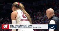 Wisconsin freshman Isabelle Hoppe returns home as Badgers prepare to face Pitt