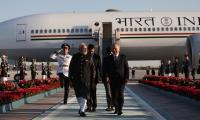 PM Arrives In Tashkent On 2-day Visit