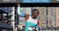 Ethiopia’s Addisu Gobena storms to a Sydney Marathon record