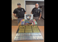 Kan. officers seized THC marijuana vape cartridges, loaded gun