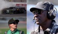 Michael Jordan's team issues worrying statement on health of NASCAR star a week after violent crash as he misses Daytona race