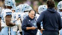 Bill Belichick actually showed emotion as North Carolina clinched TCU win
