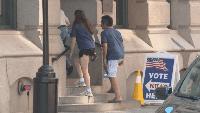 Rhode Islanders cast ballots in early voting