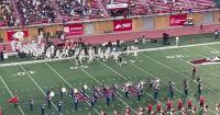 Montana State Bobcats run onto field for 2026 opener at Utah Tech