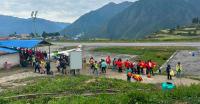 Pilgrims travelling through Kerung begin returning via Hilsa