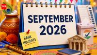 Bank holidays in September 2026: When and where will banks remain closed? Check state-wise list