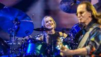 "She's all that and a bag of chips." Anika Nilles loves pranking Rush bandmates