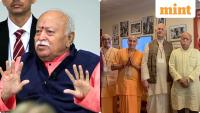 RSS chief Mohan Bhagwat in New York: ‘If you want to call yourself Hindu…’