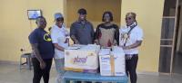 Ugbajo Itsekiri UK Gifts Medications to Ode - Itsekiri Health Care Centre
