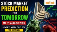 Stock market prediction for tomorrow, 31 August 2026: Sensex, Nifty outlook for Monday — US, South Korea, Taiwan cues