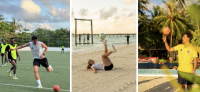 Kandima Maldives Brings Football Talent and a UNDP-Funded Art for Biodiversity Exhibition