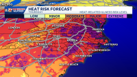 Several thousand people have gone to the hospital for heat exposure in North Carolina this year