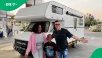 Family in South Africa trades home for RV life and sparks online debate