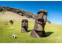 Easter Island away, a drug lord in midfield, squirrel costumes, and 17 more bizarre stories from across the globe