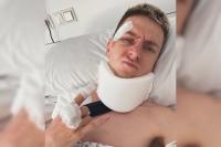 'Stayin Alive' – Tadej Pogačar posts update from Barcelona hospital bed as question marks linger over cause of crash and rest of season after Vuelta a España abandon