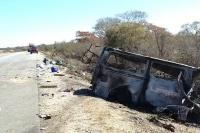 27 killed as minibus collides with truck in Zimbabwe