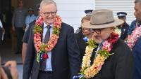 Drama unfolds at Pacific Islands Forum before Anthony Albanese arrives