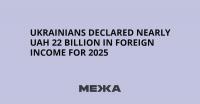 Ukrainians Declared Nearly UAH 22 Billion in Foreign Income for 2025