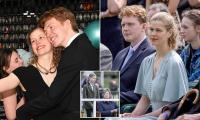 How 'quiet' Lady Louise is using the late Queen and Prince Philip as a blueprint for her blossoming relationship with university boyfriend Felix da Silva-Clamp: ROBERT JOBSON