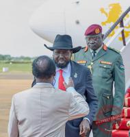 President Kiir returns to Juba after South Africa visit