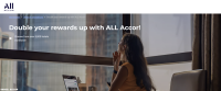 ALL Accor Select Corporate Travelers Double Points September 1 – December 15, 2026