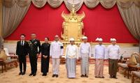 Thai ambassador to Myanmar presents credentials to President U...