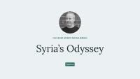 Syria’s Odyssey
