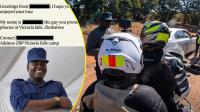 Zimbabwe Traffic Police Officer in hot soup for demanding an iPhone from a tourist during US$30 fine negotiation (VIDEO)
