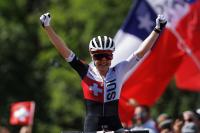UCI Mountain Bike World Championships: Sina Frei takes solo win to claim elite women's Olympic cross-country world title