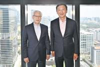 Sam meets Singapore minister, visits key facilities