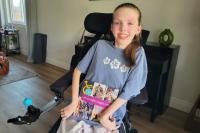 Teen's children's book reminds wheelchair users they aren't alone