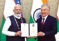 India, Uzbekistan upgrade ties, strike uranium deal