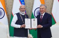 Uzbekistan Confers Top State Honour On PM Modi