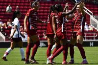 'We needed that': Arkansas soccer dominates Little Rock 9-0 to earn first win of the season