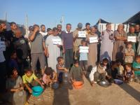 Al-Radwan Camp in Gaza: Dilapidated Tents and Severe Food Shortages
