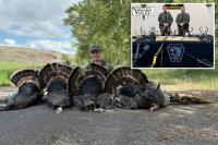 Hunting addict ordered to shoot TikTok apology as poaching probe finds 115 lbs of illegal turkey meat